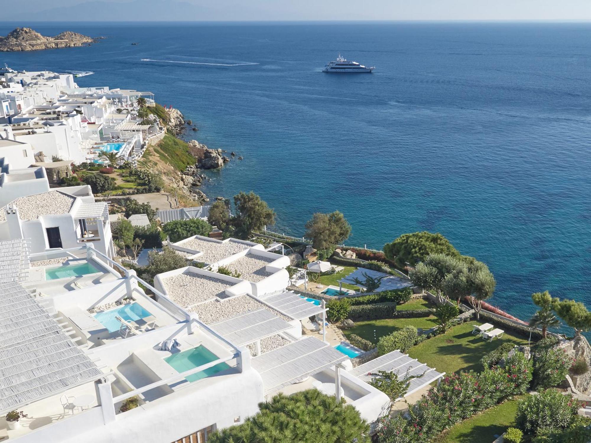 Mykonos Blu, A Grecotel Resort To Live Псару Екстериор снимка