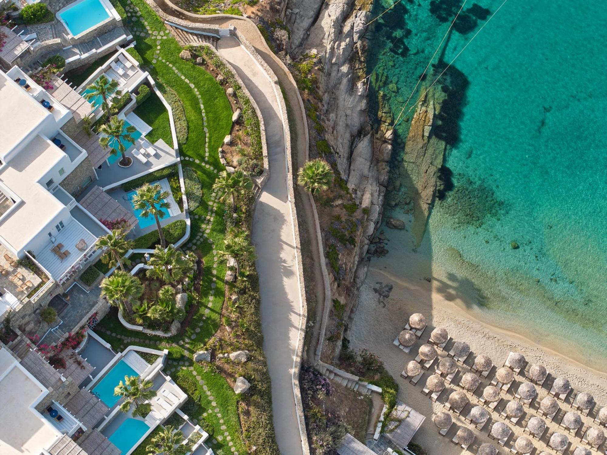 Mykonos Blu, A Grecotel Resort To Live Псару Екстериор снимка